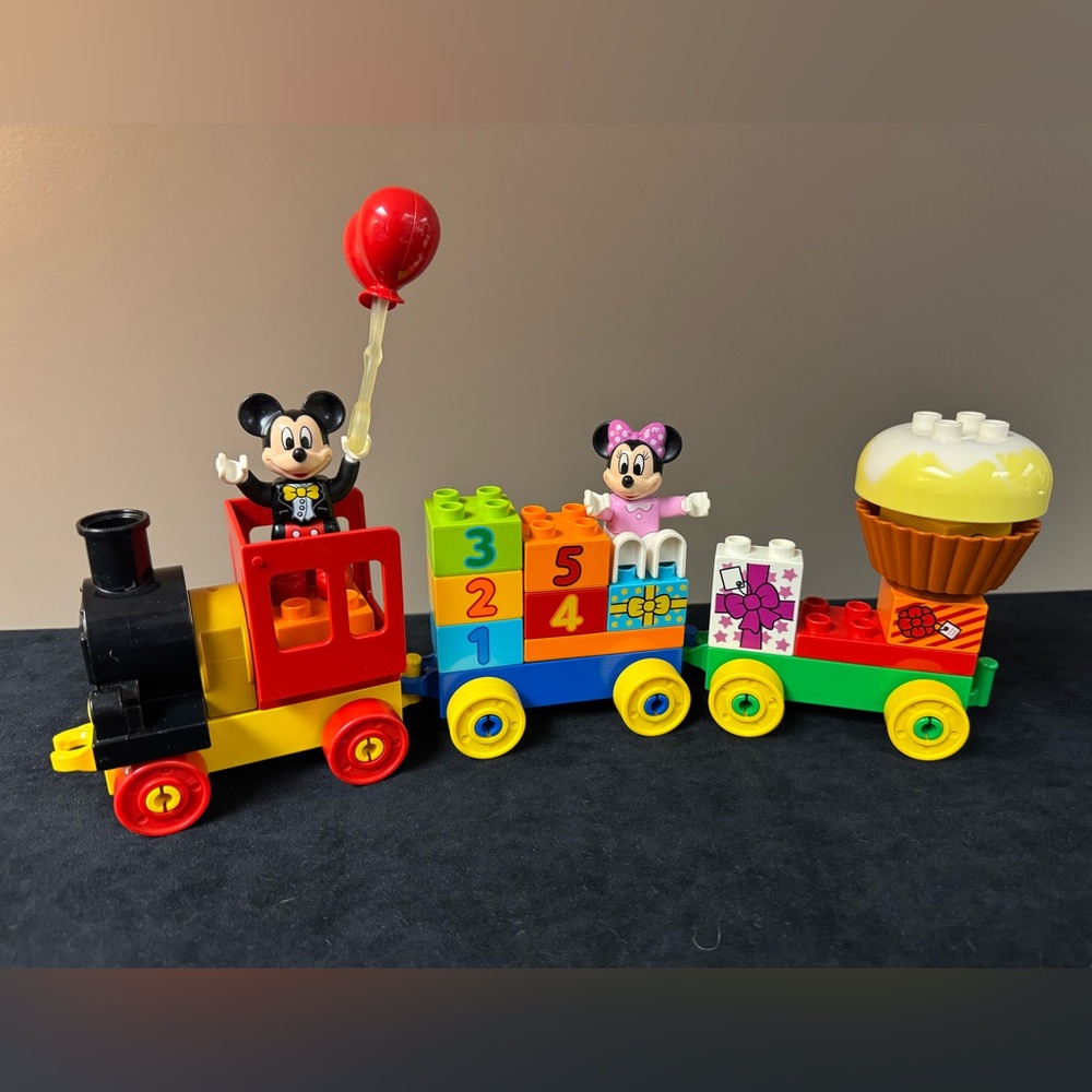 Lego Duplo Disney Mickey & Minnie Birthday Train Playset #10597